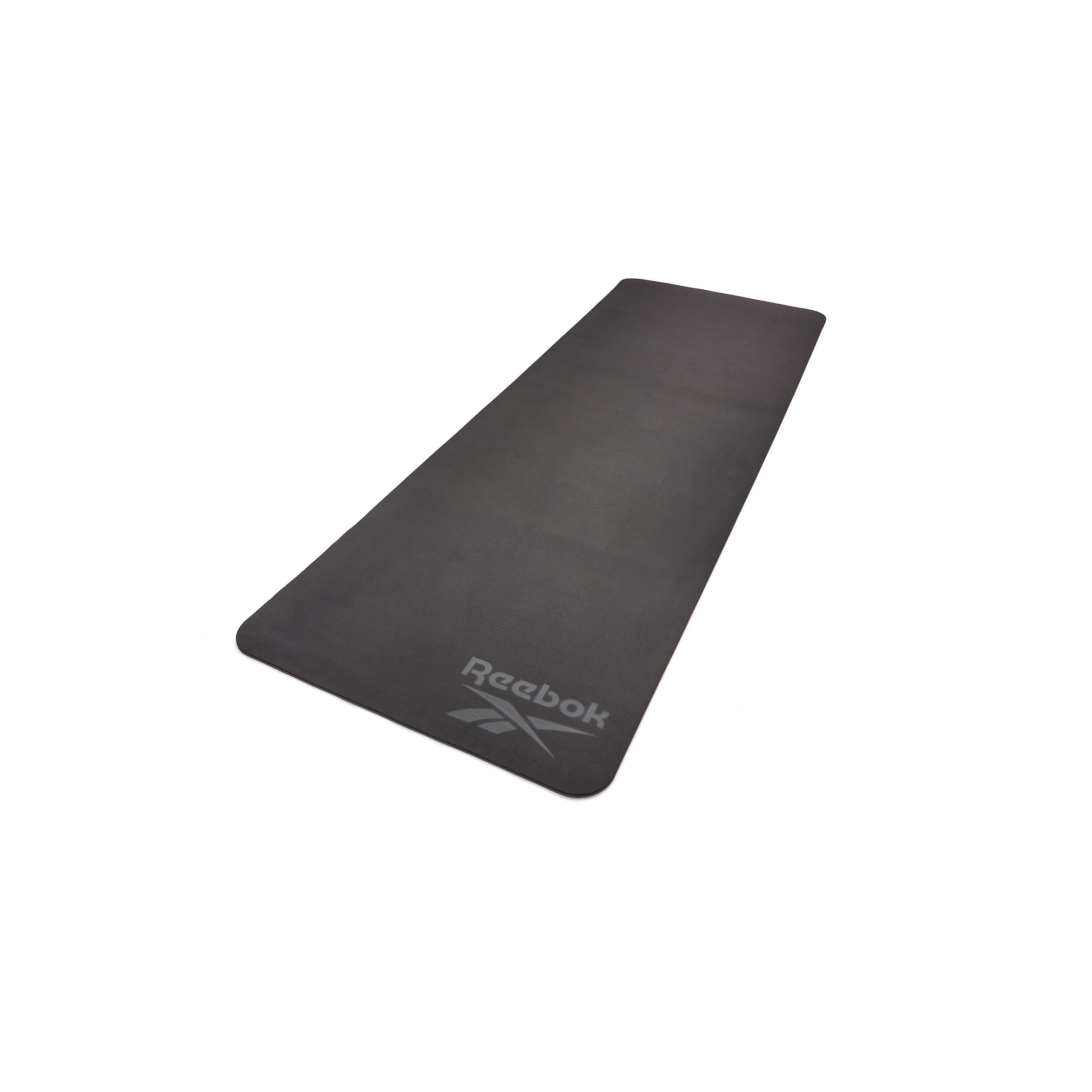 Tapis de yoga Reebok, 6 mm, double face, noir/gris 3/7