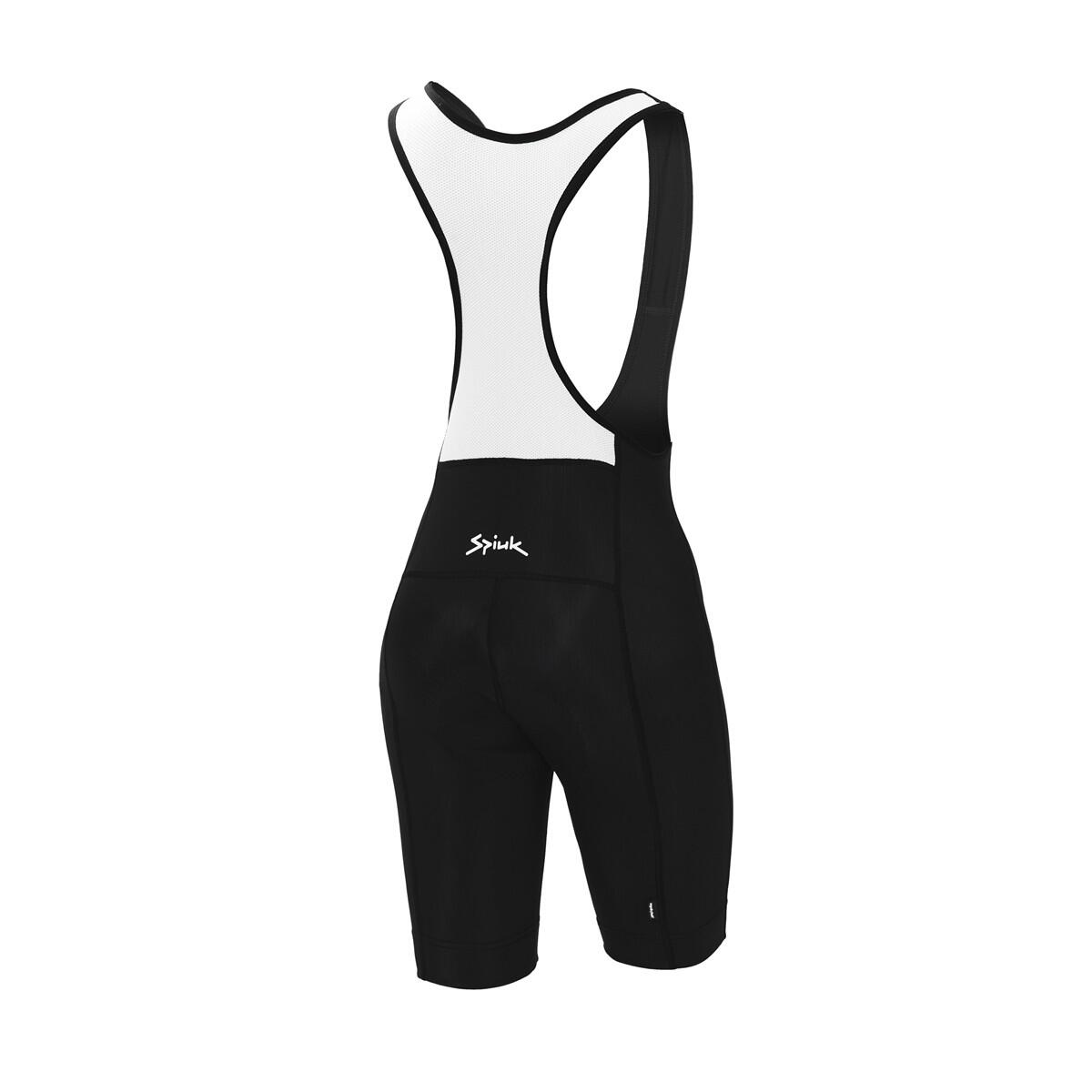 Culotte corto de ciclismo con tirantes mujer Anatomic 300 Spiuk 2/3