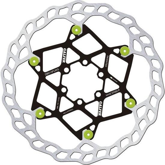 Galfer Schwimmende Scheibe Wave 6-Bolt (Grüne Stifte)