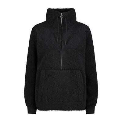 Dames sweatshirt met halve rits cmp
