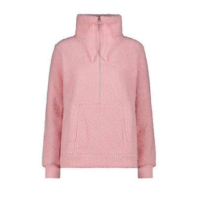 Dames sweatshirt met halve rits cmp