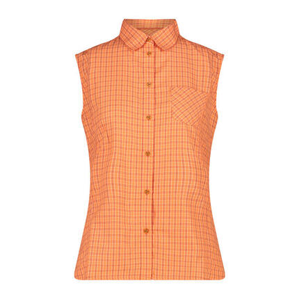 Chemise carreaux sans manches femme CMP