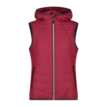 Doudoune à capuche sans manches femme CMP