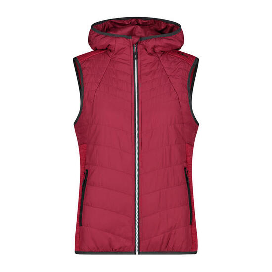 Doudoune à capuche sans manches femme CMP