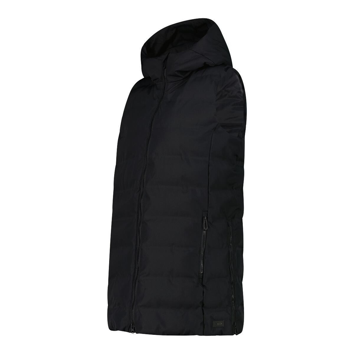 Colete acolchoado com capuz e fecho para mulher CMP 3/5