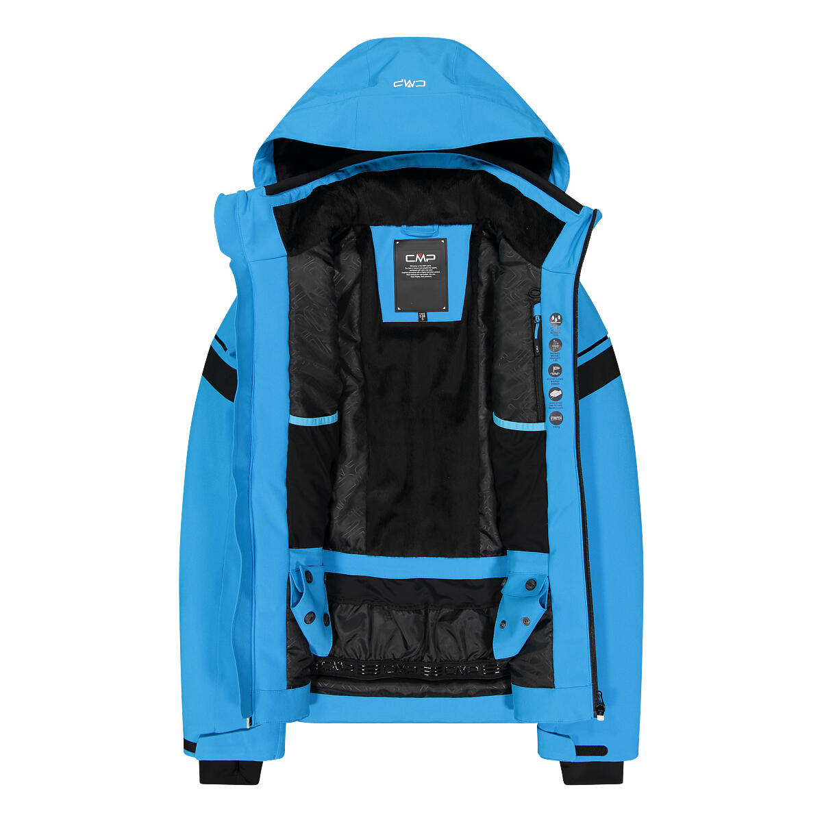 CMP Damen Skijacke Woman Jacket Zip Hood 31W0146 2/7