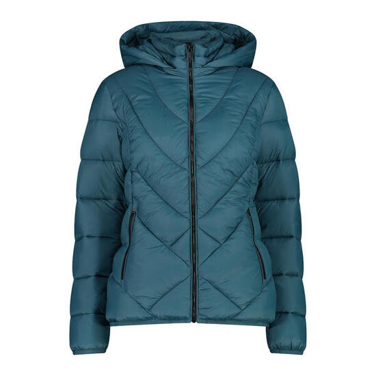 Doudoune à capuche pressionnée femme CMP