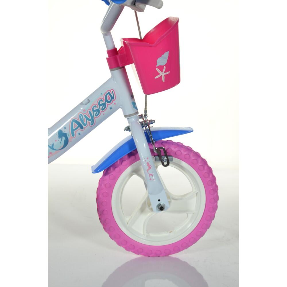 Bicicleta Niños 12 Pulgadas Sirena 3 años 6/7