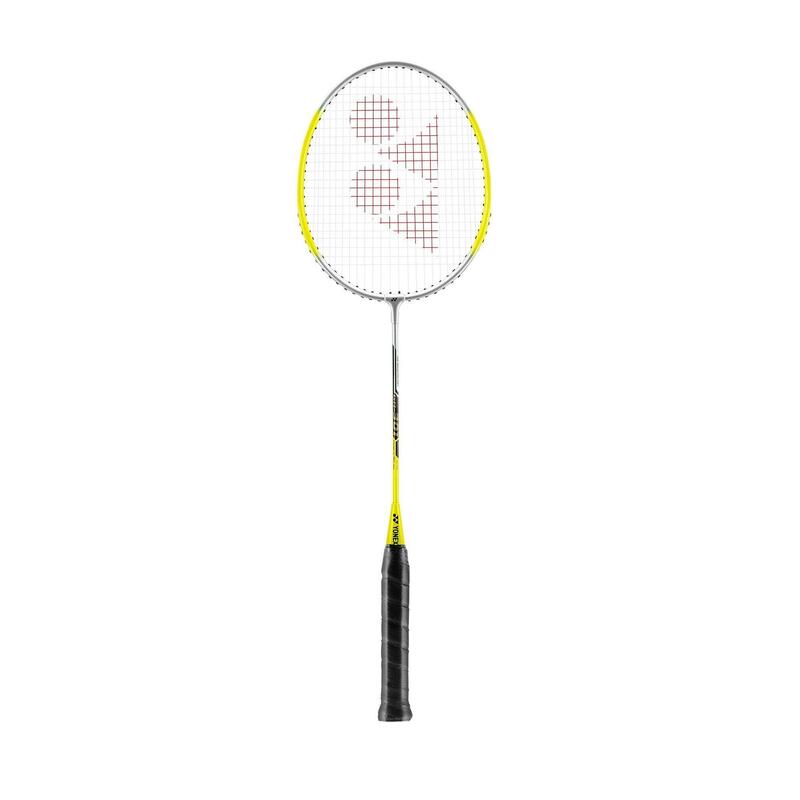 GR 301 (Yellow) Aluminum Strung Badminton Racquet with Head Cover