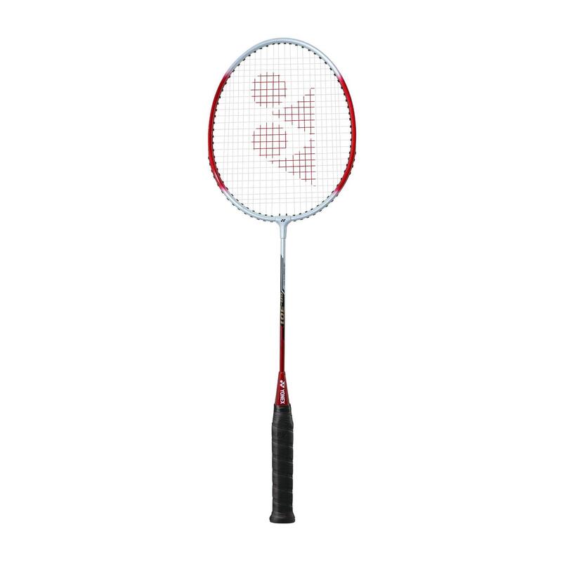 GR 301 (Red) Aluminum Strung Badminton Racquet with Head Cover