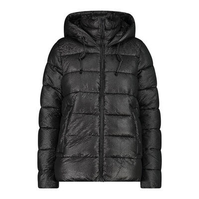 Donsjas met capuchon en 3d-effect voor dames cmp
