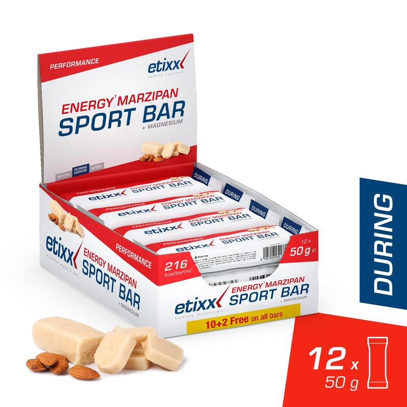 Energy Marzipan Sport Bar 12 x 50g