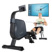 Rameur Njord - 16 Niveaux de résistance - Pliable - Bluetooth