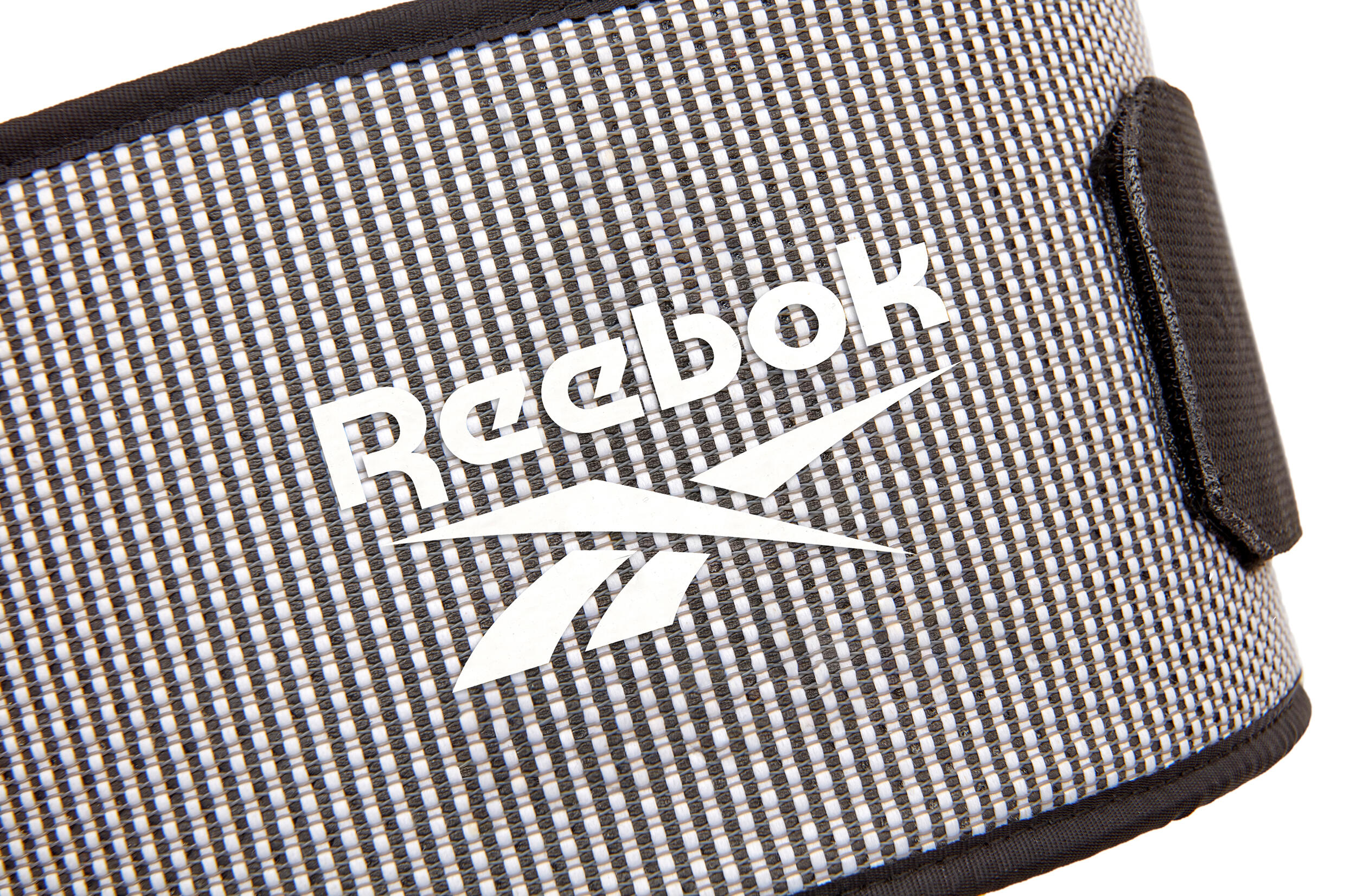 Ceinture de powerlifting Reebok Flexweave blanche S 2/7