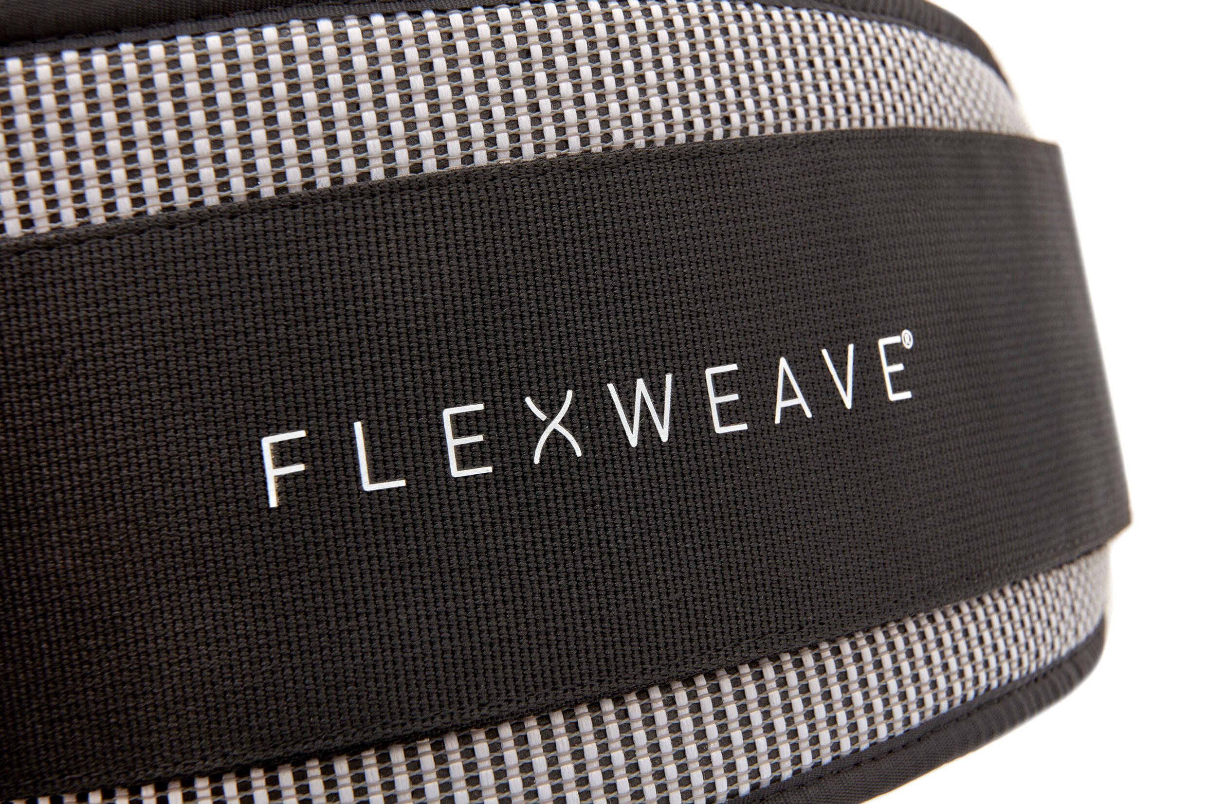 Ceinture de powerlifting Reebok Flexweave blanche S 5/7