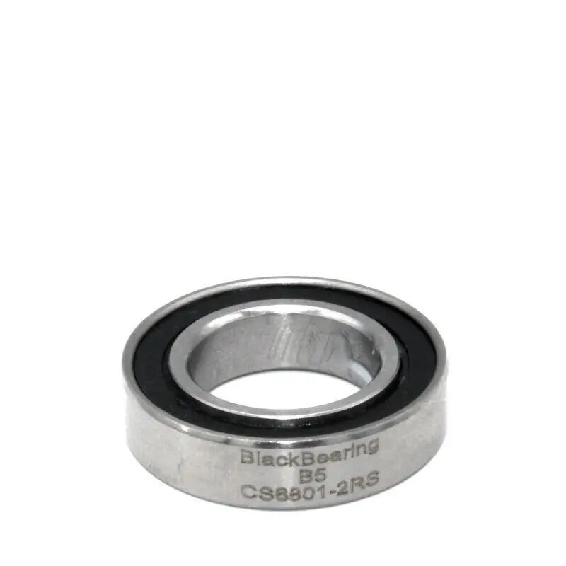 Łożysko ceramiczne Black Bearing 6801-2RS - 12 x 21 x 5 mm