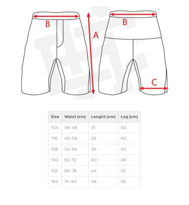 Shorts de Grappling pour Enfants MMA BJJ K1 EXTREME HOBBY ANGRY WASP 5/6