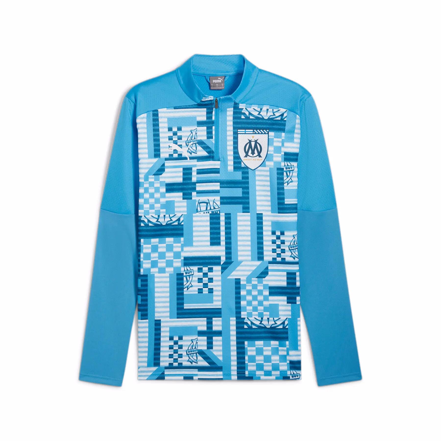 Bluza treningowa z zamkiem błyskawicznym 1/4 OM Prematch 2024/25