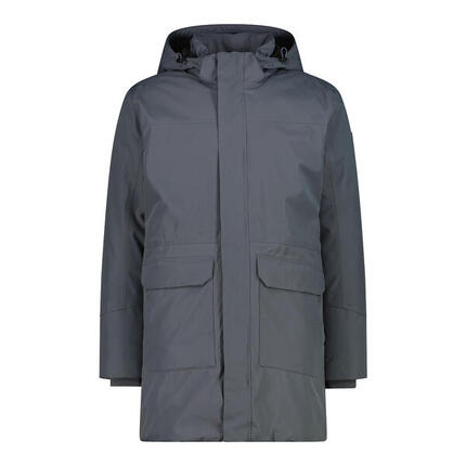 Kurtka parka z kapturem na zamek CMP