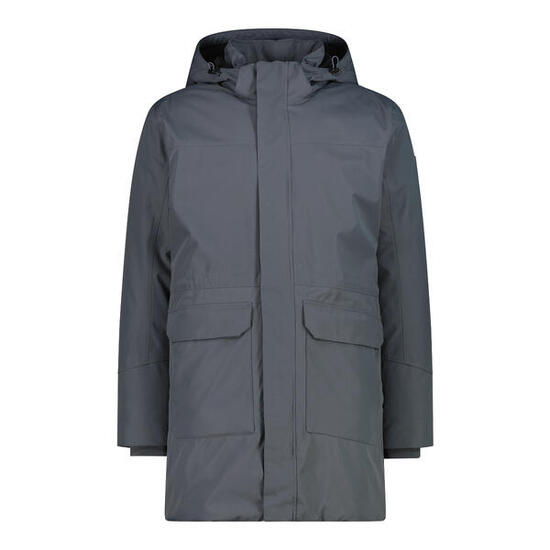 Kurtka parka z kapturem na zamek CMP