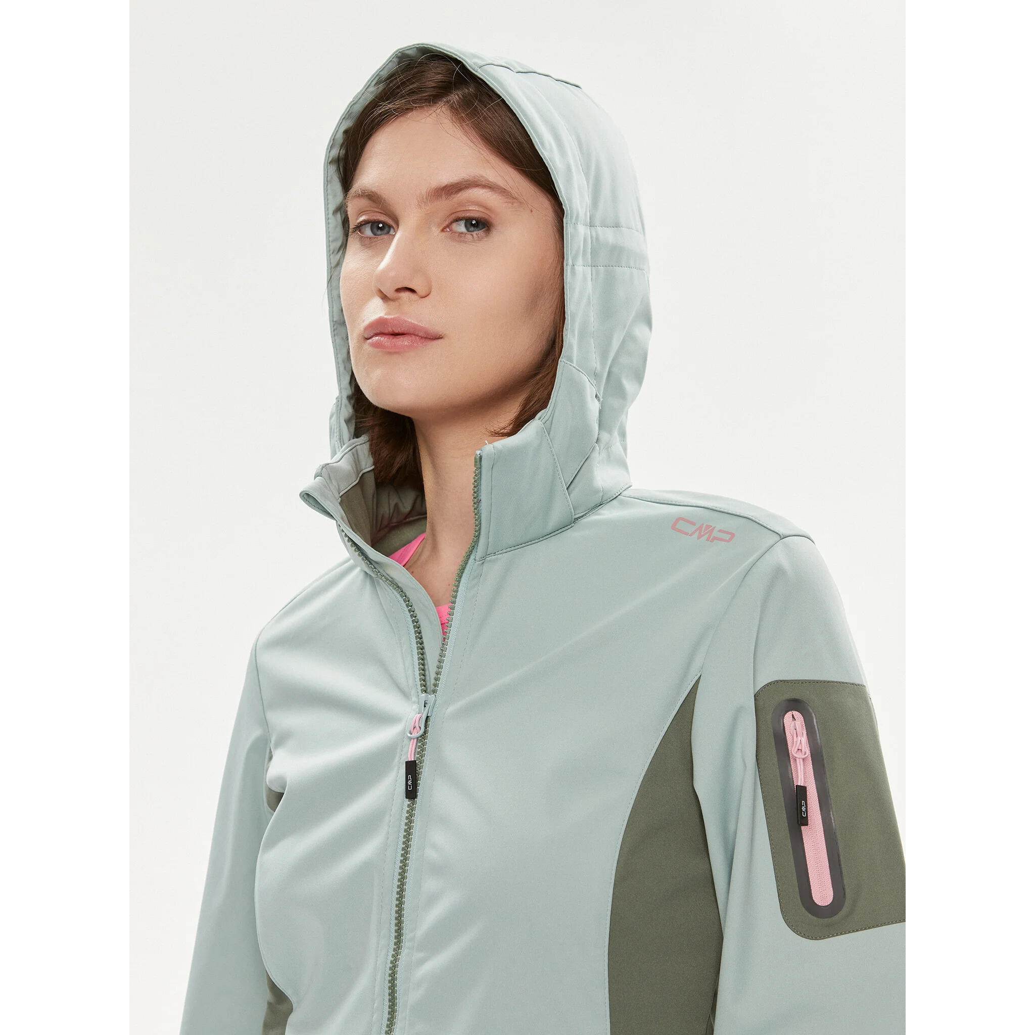 Wanderjacke mit Kapuze, Damen CMP 5/7