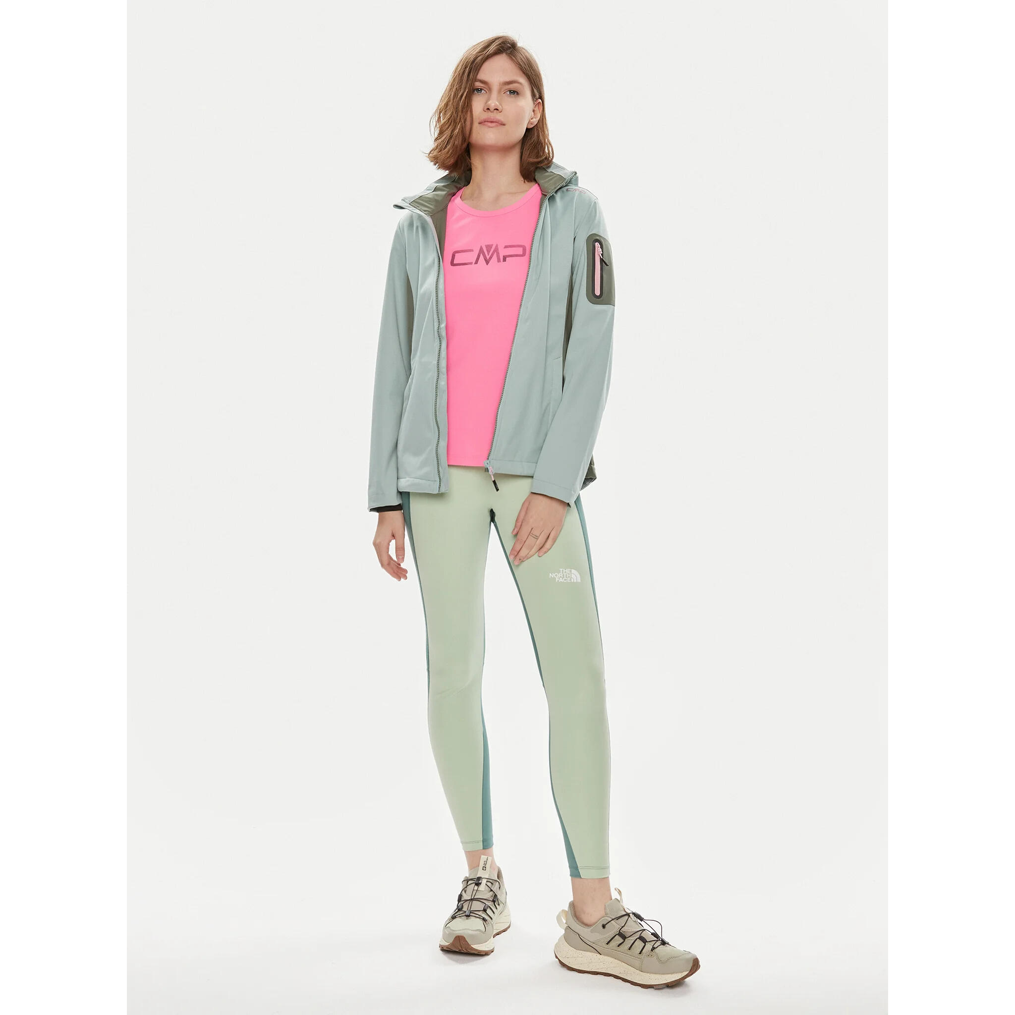 Wanderjacke mit Kapuze, Damen CMP 4/7
