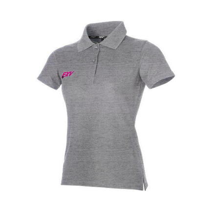 Polo de rugby Force XV CLASSIC FORCE LADY gris chiné
