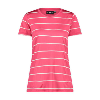 Gestreept t-shirt met ronde hals voor dames cmp