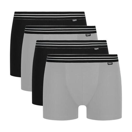 Lot de 4 Boxer DIM Coton Stretch Ecodim