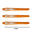 Red Dragon VRX Medium Stems - Orange - 4 sets per pack