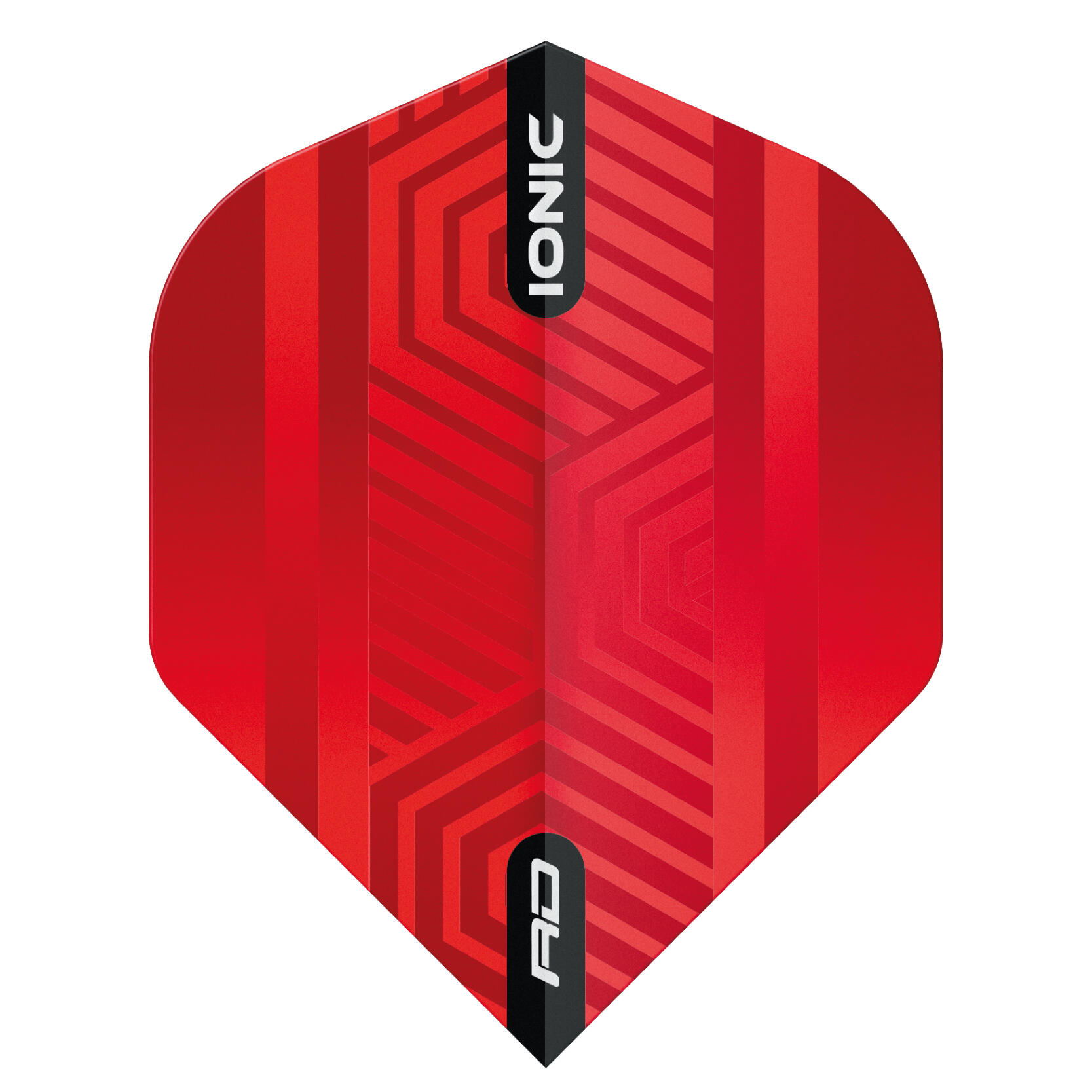 RED DRAGON DARTS Red Dragon Hardcore Ionic Red Dart Flights - 3 sets Per Pack