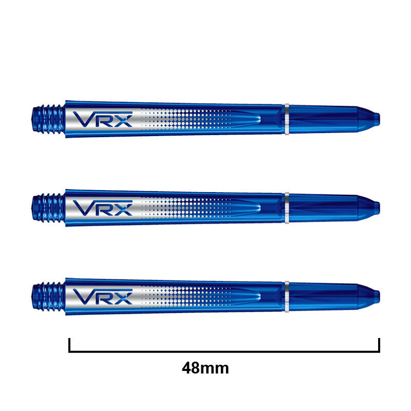 RED DRAGON DARTS Red Dragon VRX Medium Stems - Blue - 4 sets per pack