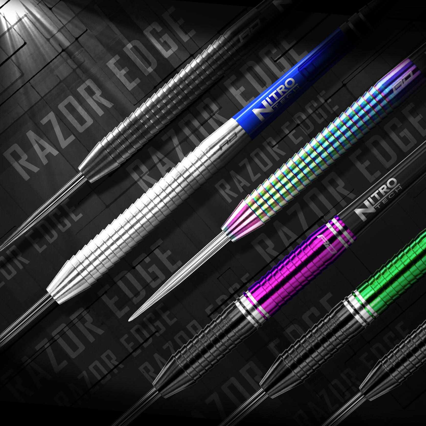 Razor Edge Spectron 18 Gram Softip Tungsten Darts with Flights and Stems 5/5