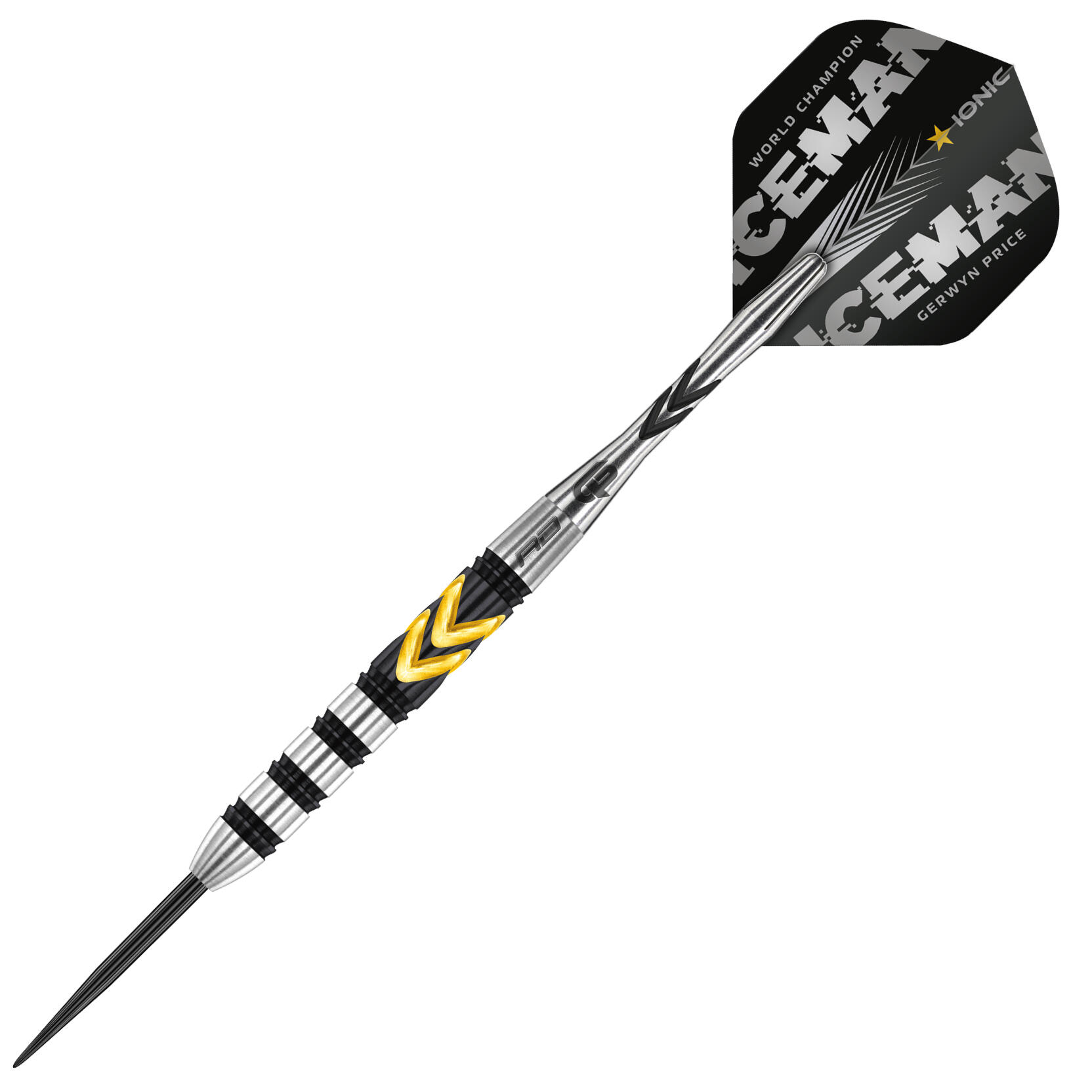 Gerwyn Price Iceman Thunder SE 23g Tungsten Darts Set with Flights and Shafts 2/5