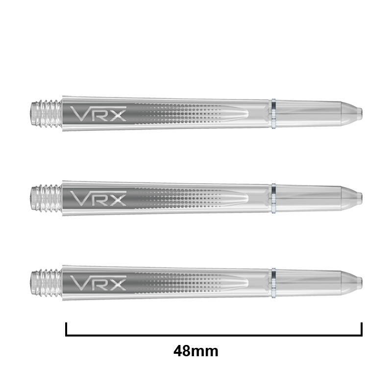 RED DRAGON DARTS Red Dragon VRX Medium Stems - Clear - 4 sets per pack