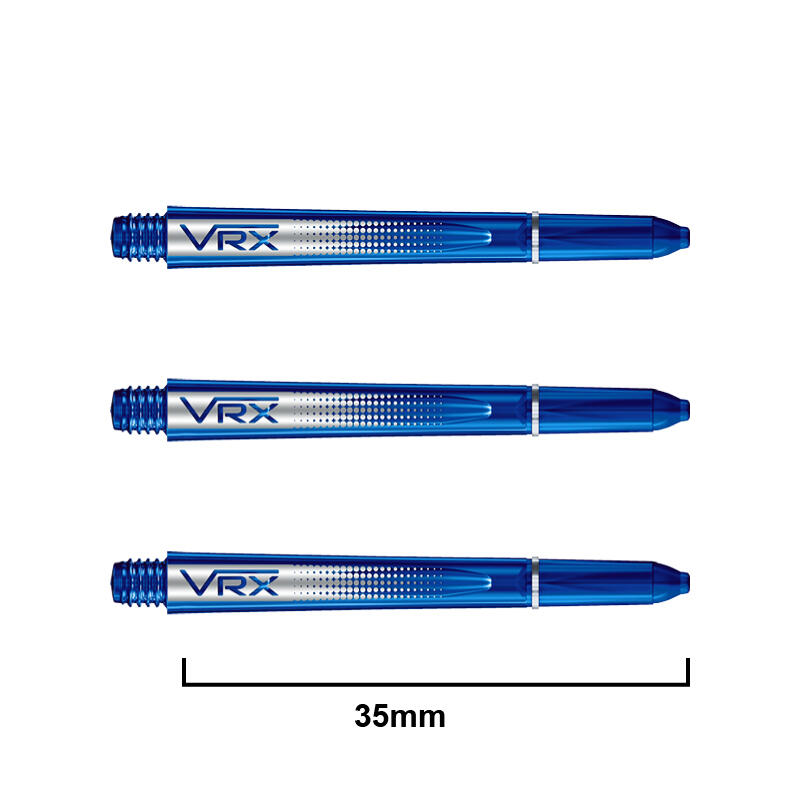 RED DRAGON DARTS Red Dragon VRX Short Stems - Blue - 4 sets per pack