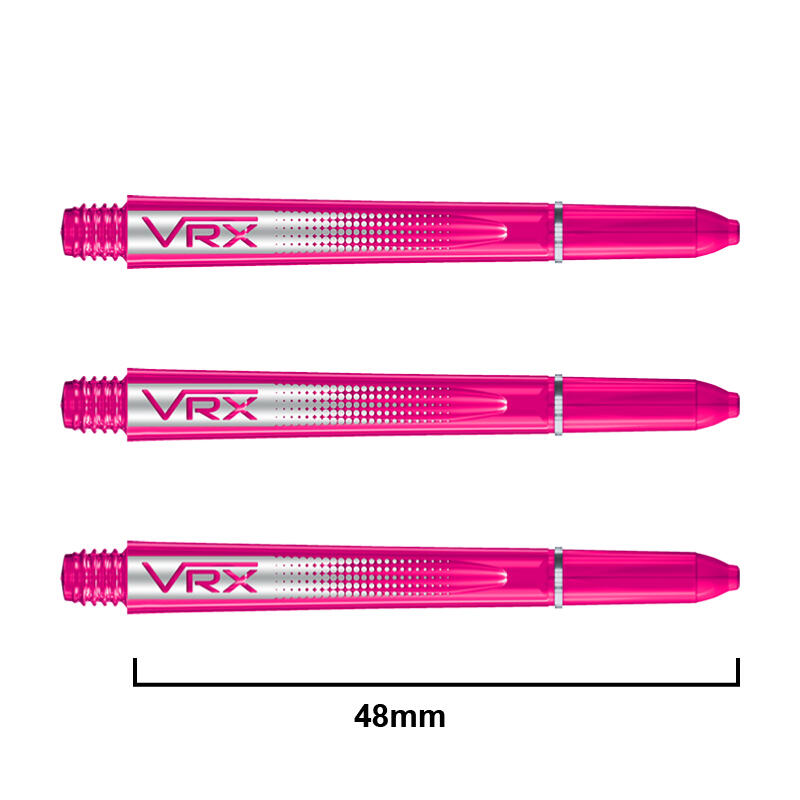 RED DRAGON DARTS Red Dragon VRX Medium Stems - Pink - 4 sets per pack