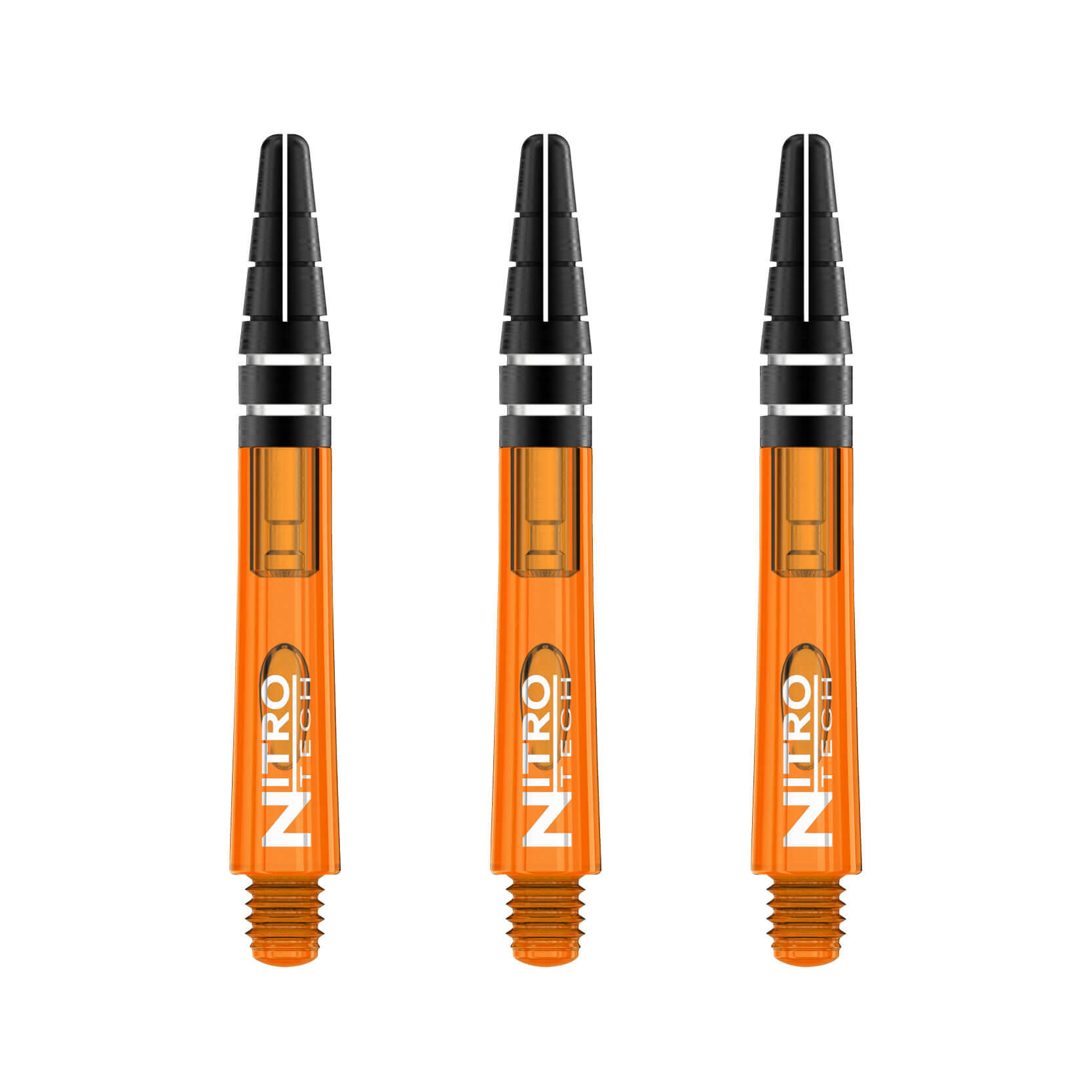 Red Dragon Nitrotech Short Stems - Orange - 3 sets per pack 3/5