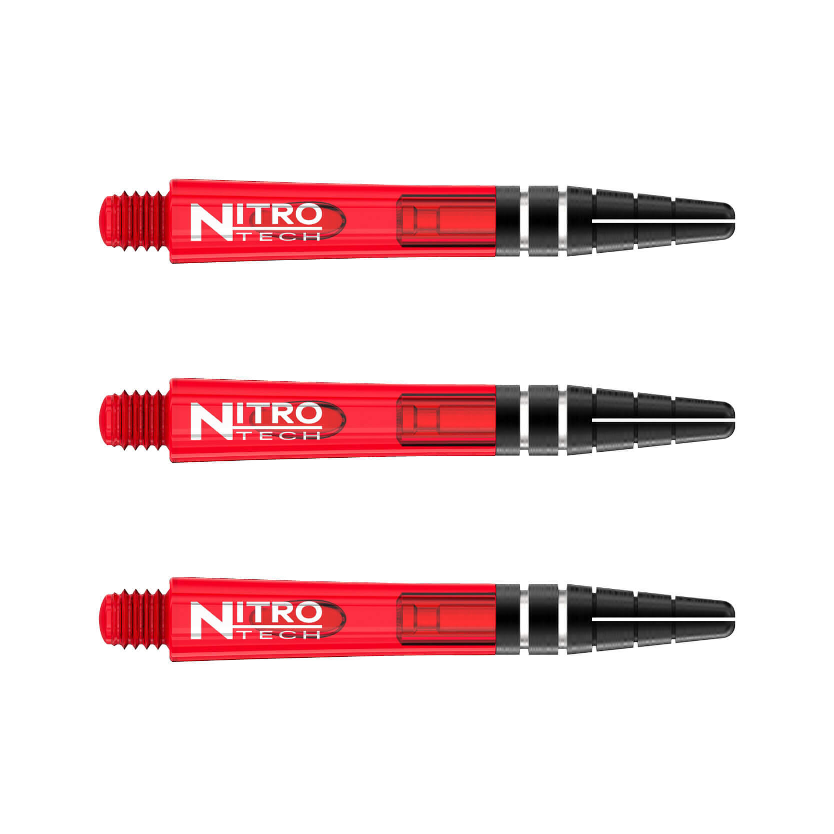 Red Dragon Nitrotech Short Stems - Red - 3 sets per pack 2/5