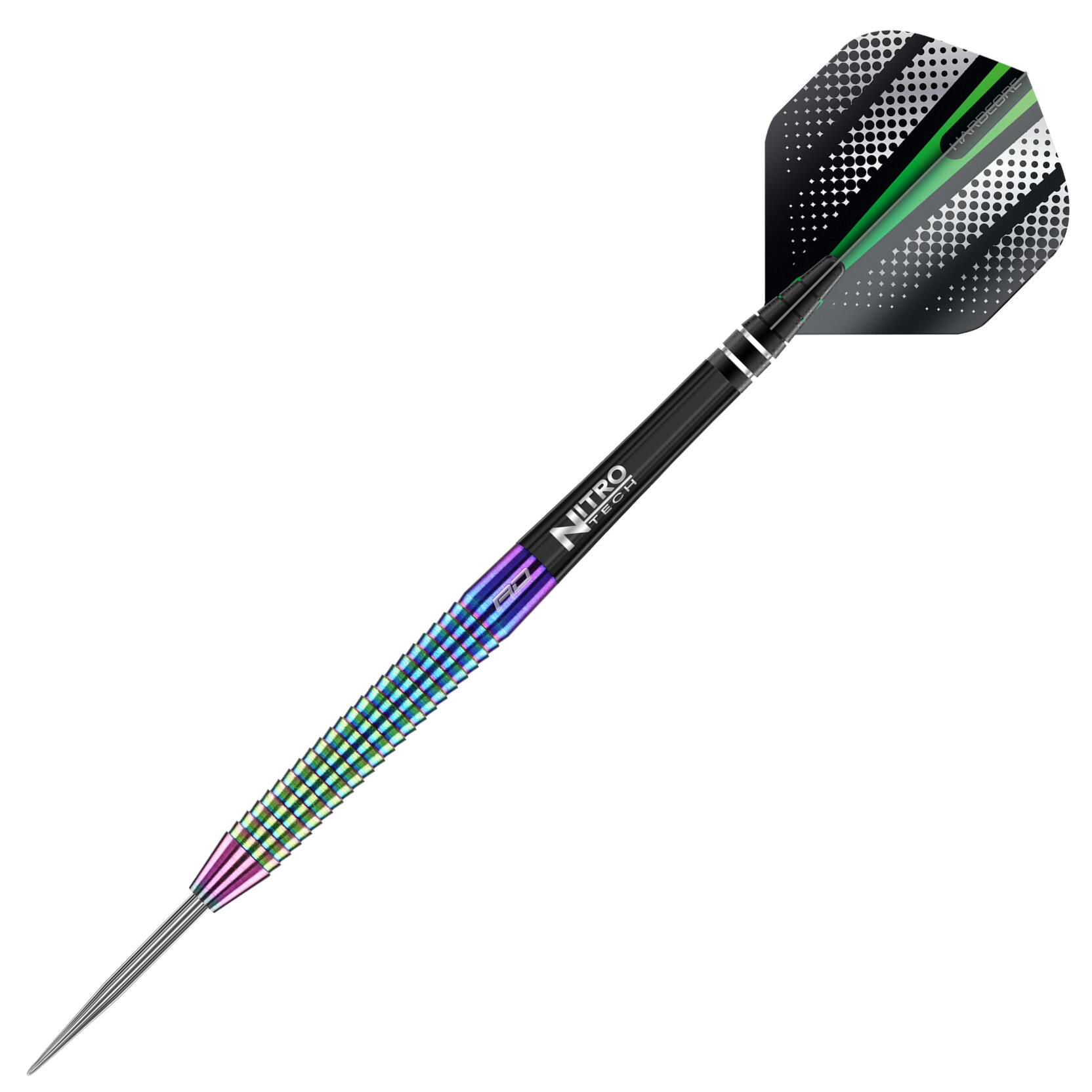 RED DRAGON Dart Flights & Shafts Combo Set - Hardcore Flights & VRX Stems (4 Sets)-651697