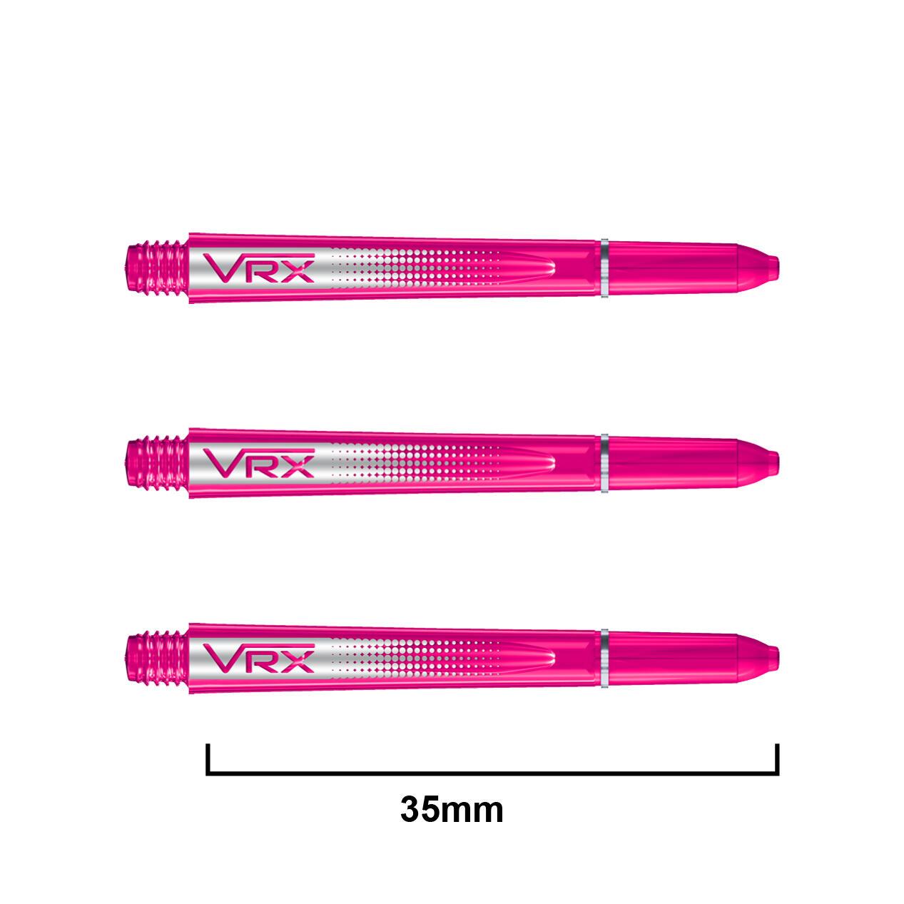RED DRAGON DARTS Red Dragon VRX Short Stems - Pink - 4 sets per pack