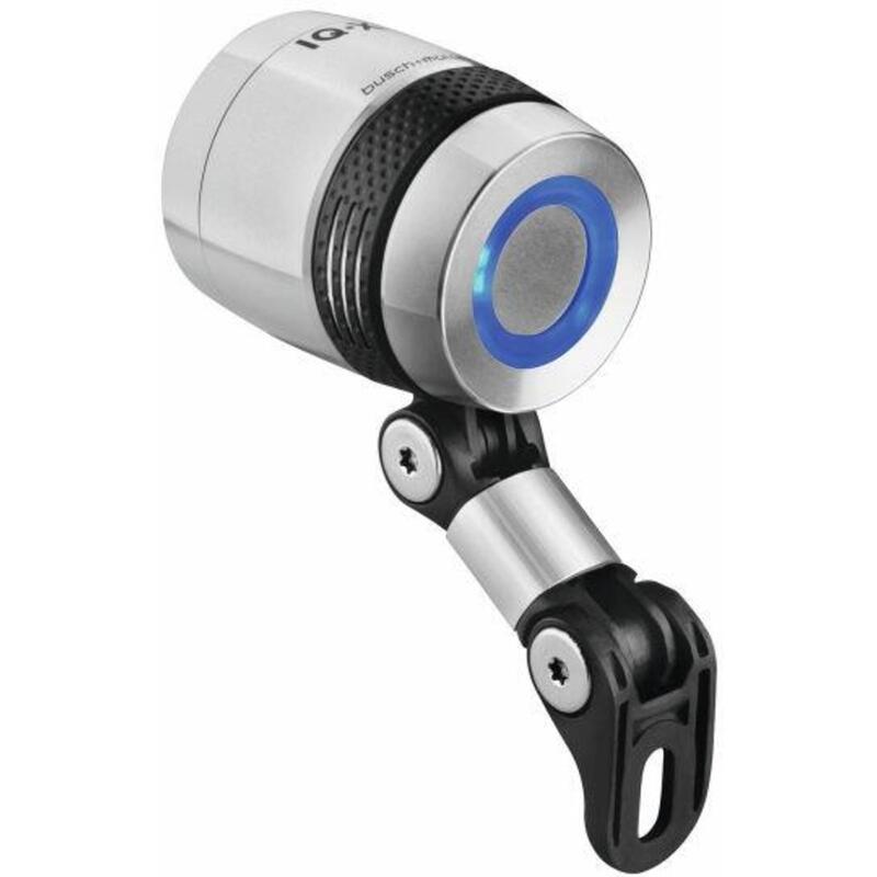 Feu avant de vélo IQ-X, argenté