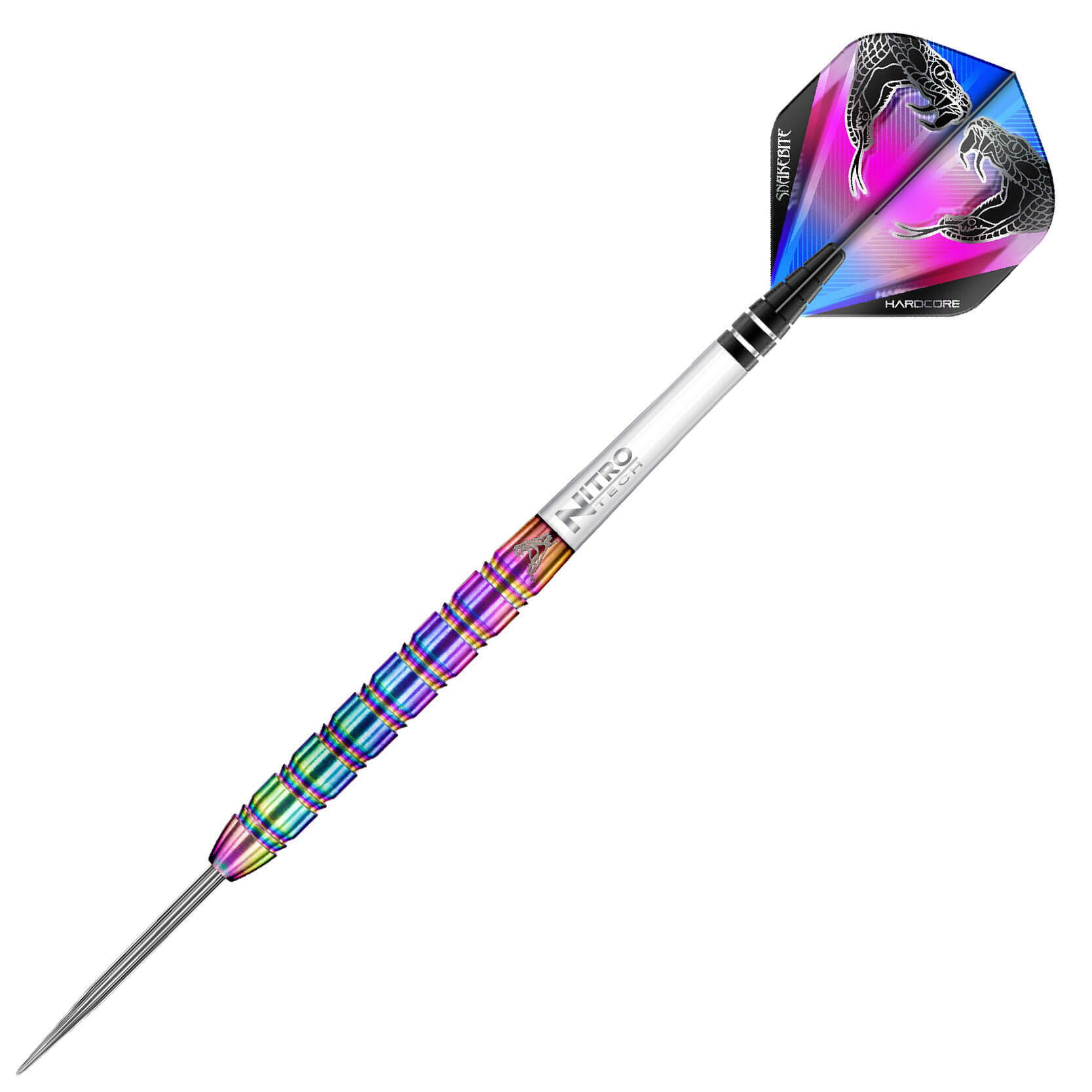Peter Wright Snakebite 1: 24g Tungsten Darts Set with Flights and Stems 2/5