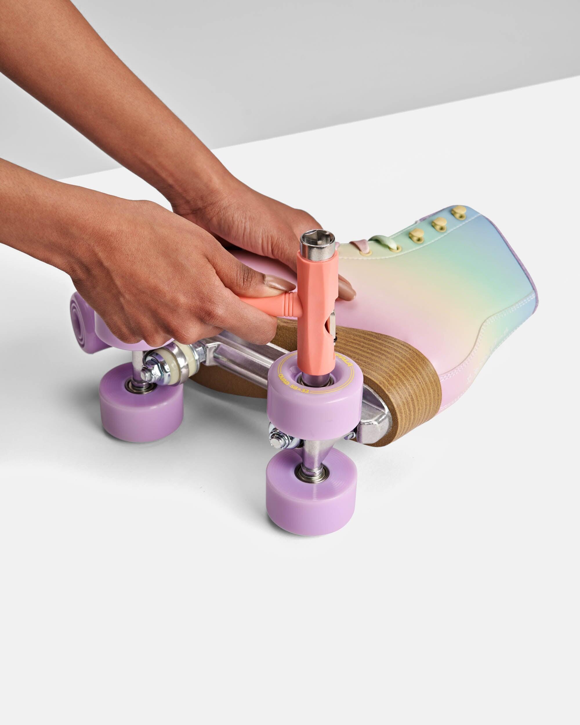Impala Quad Wheel 4pk - Pastel Lilac 2/3