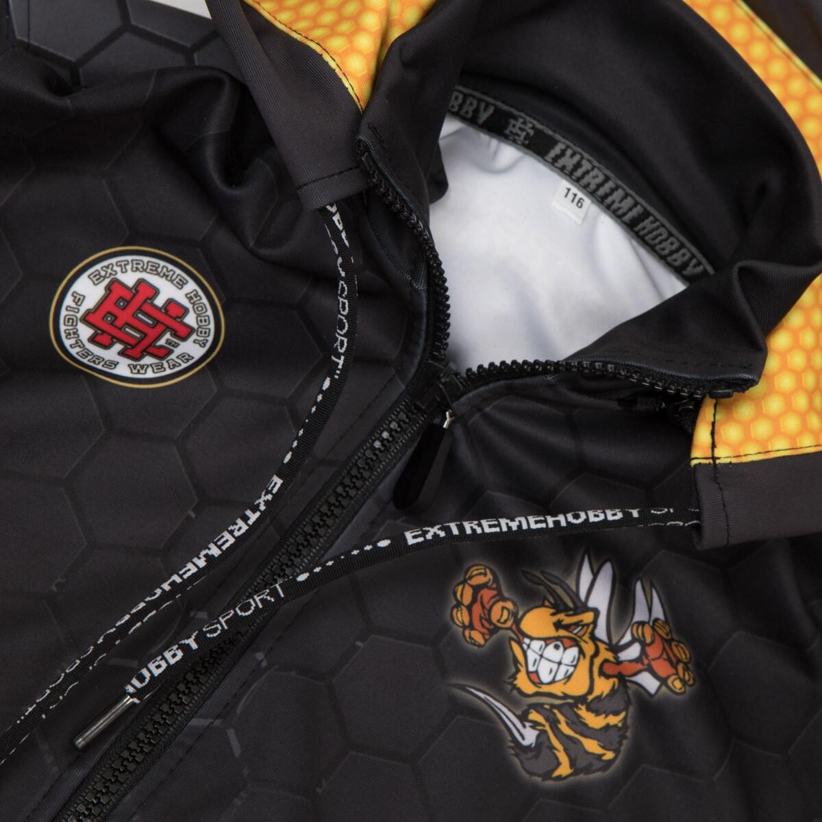 Felpa sportiva con cappuccio e zip per bambini EXTREME HOBBY ANGRY WASP 4/7
