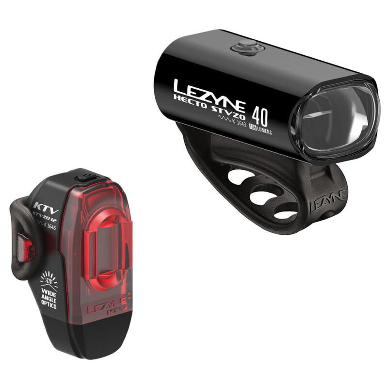 Kit d'éclairage Vélo - Hecto Drive 40 + KTV StVZO