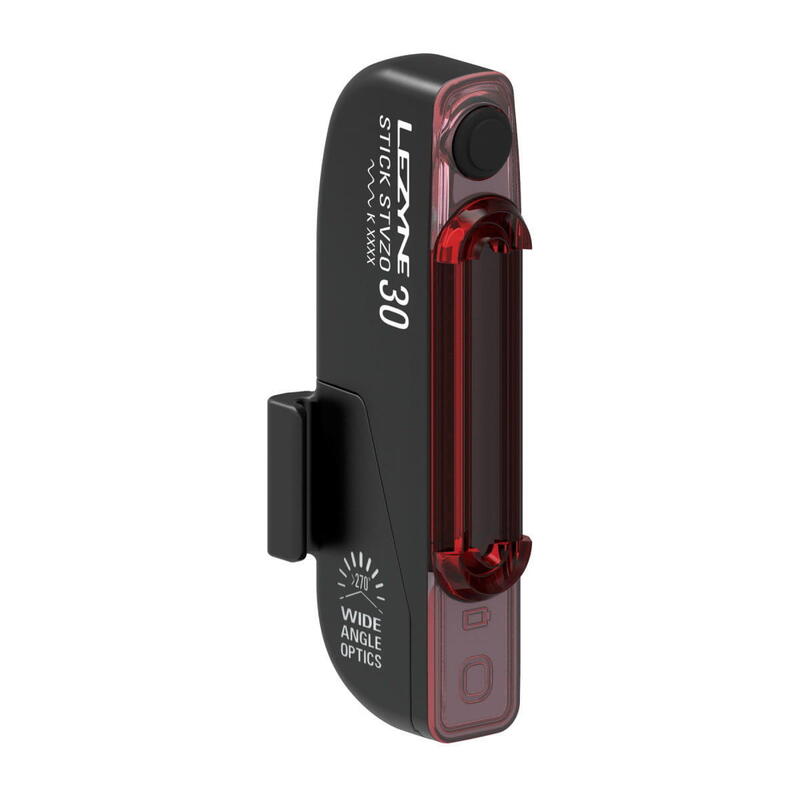 Lampka Tylna Lezyne Stick Drive Rear Stvzo 30 Lumenów, Usb Czarna