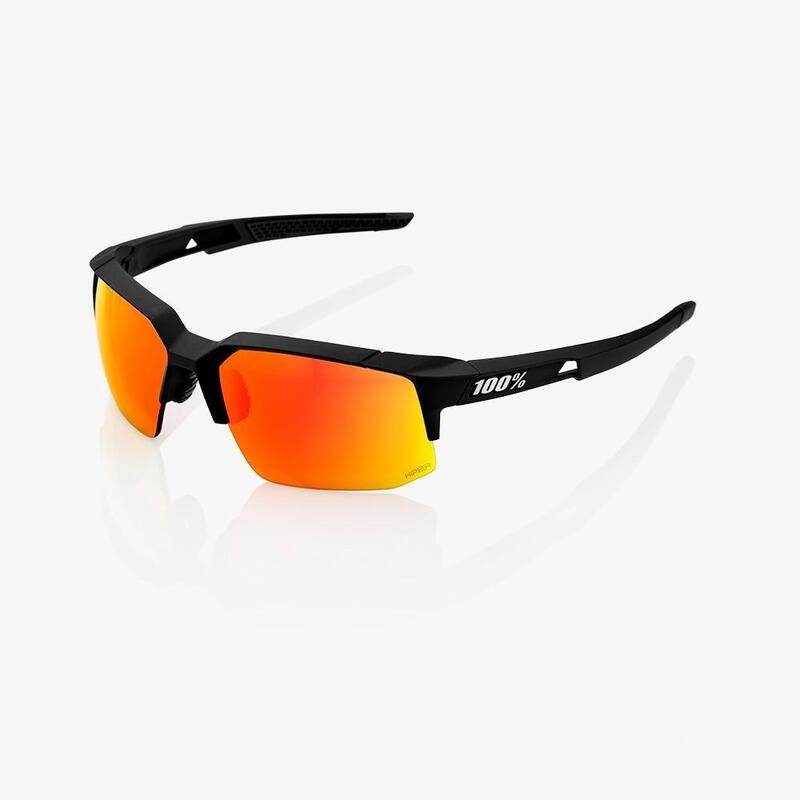 100% SPEEDCOUPE® Soft Tact Black HiPER® Red Multilayer Mirror Lens