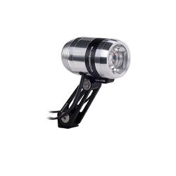 Dynamo koplamp E3 PRO 2 - gepolijst zilver