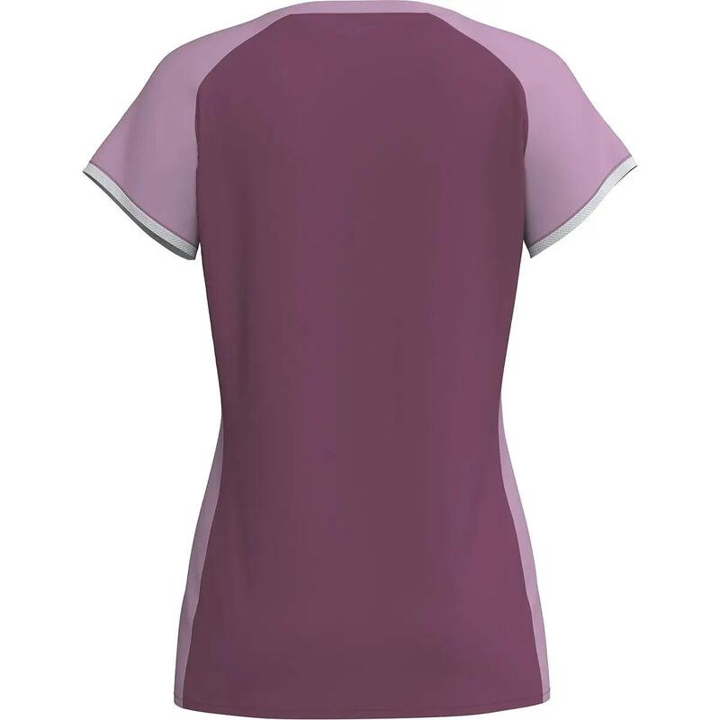 Maiou Erima Wings femei, burgundy/lavender, croială ajustată